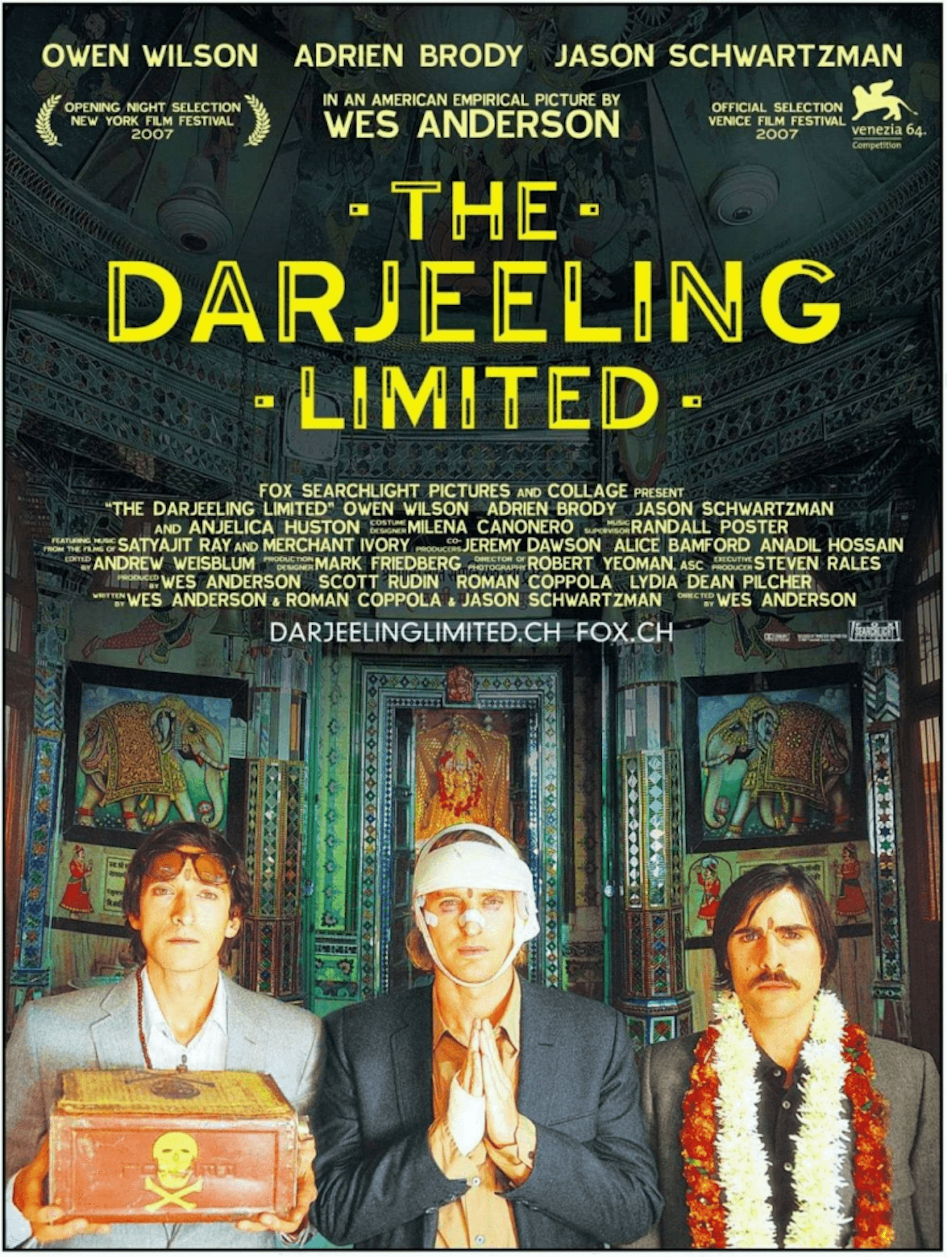 Inspiring Travel Movies. "The Darjeeling Limited"